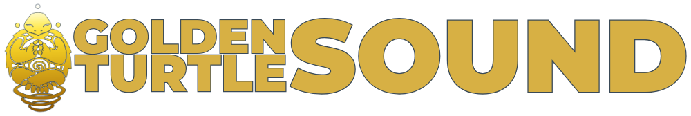 Text Logo for Golden Turtle Sound